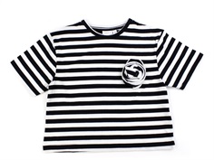 Name It black oyster stribet short top